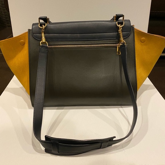 CELINE Trapeze Tri-Color Bag - Picture 5 of 8
